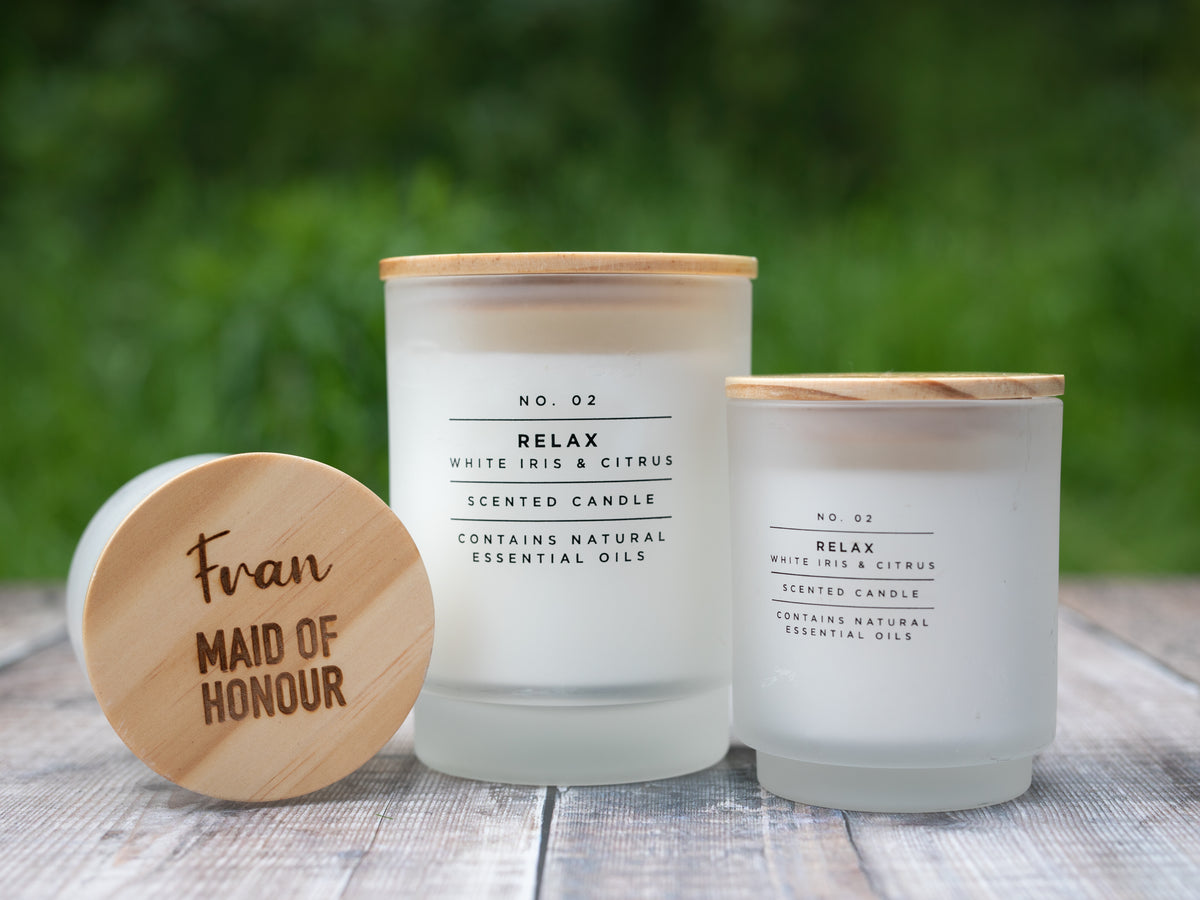 Custom Engraved Candles StreetWise3d