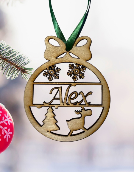 Personalised Christmas Bauble