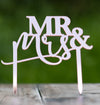 Mr & Mrs - Cake Toppers
