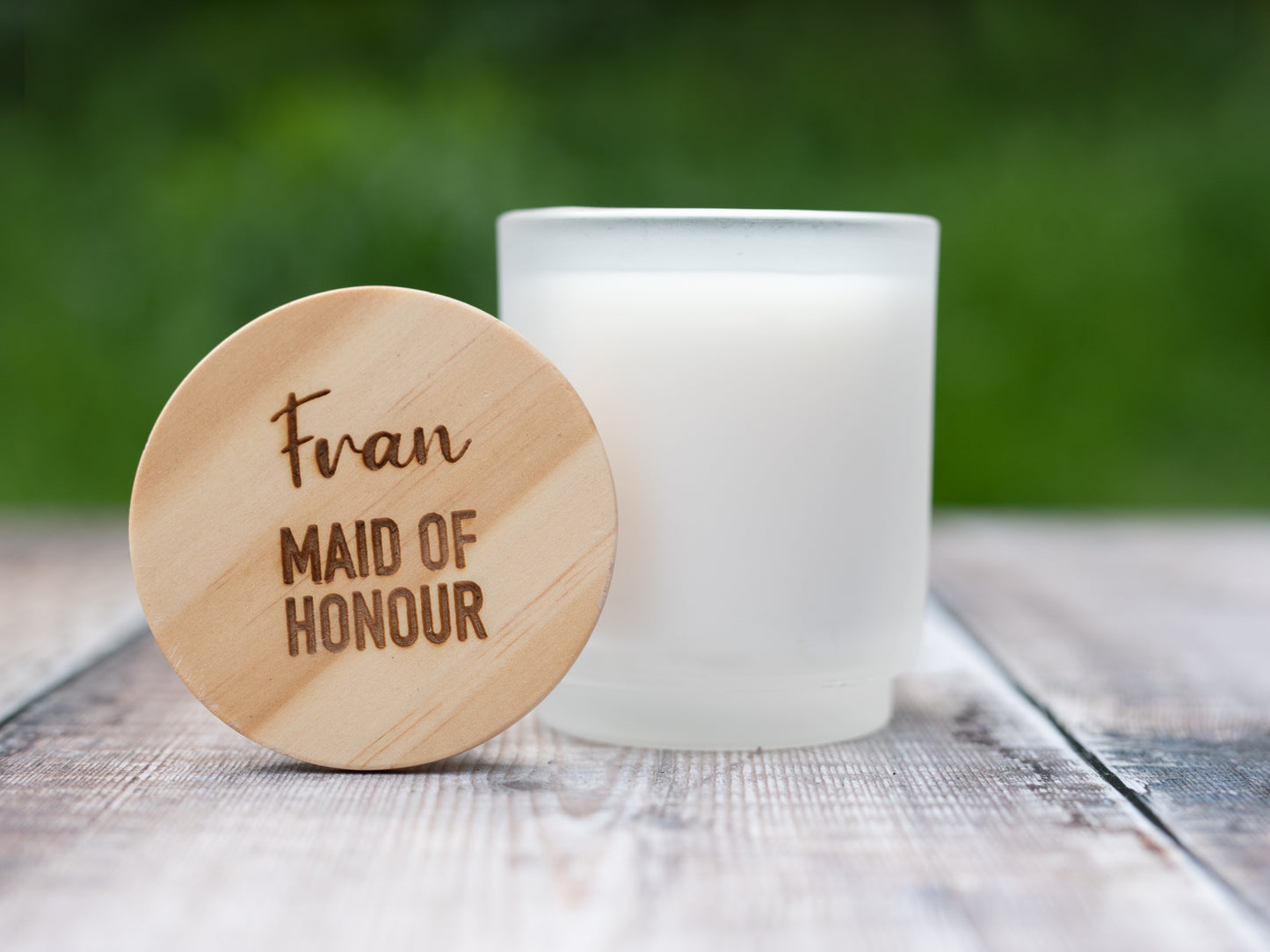 Custom Engraved Candles