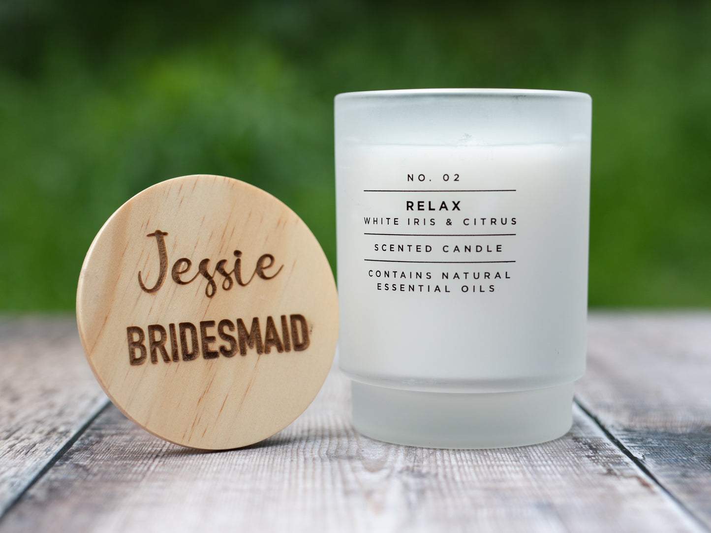 Custom Engraved Candles