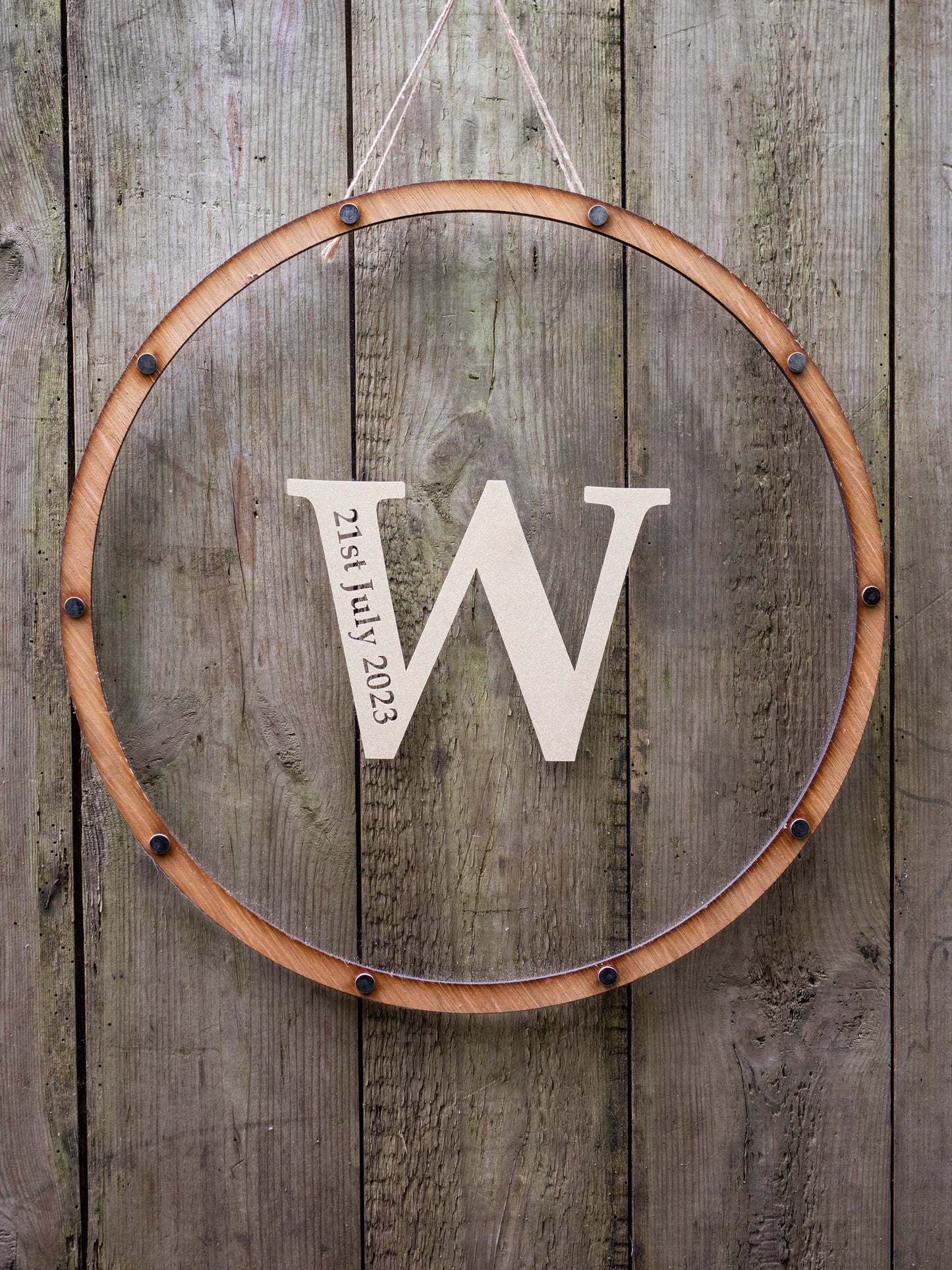 Personalized Wedding Guest Book - Porthole