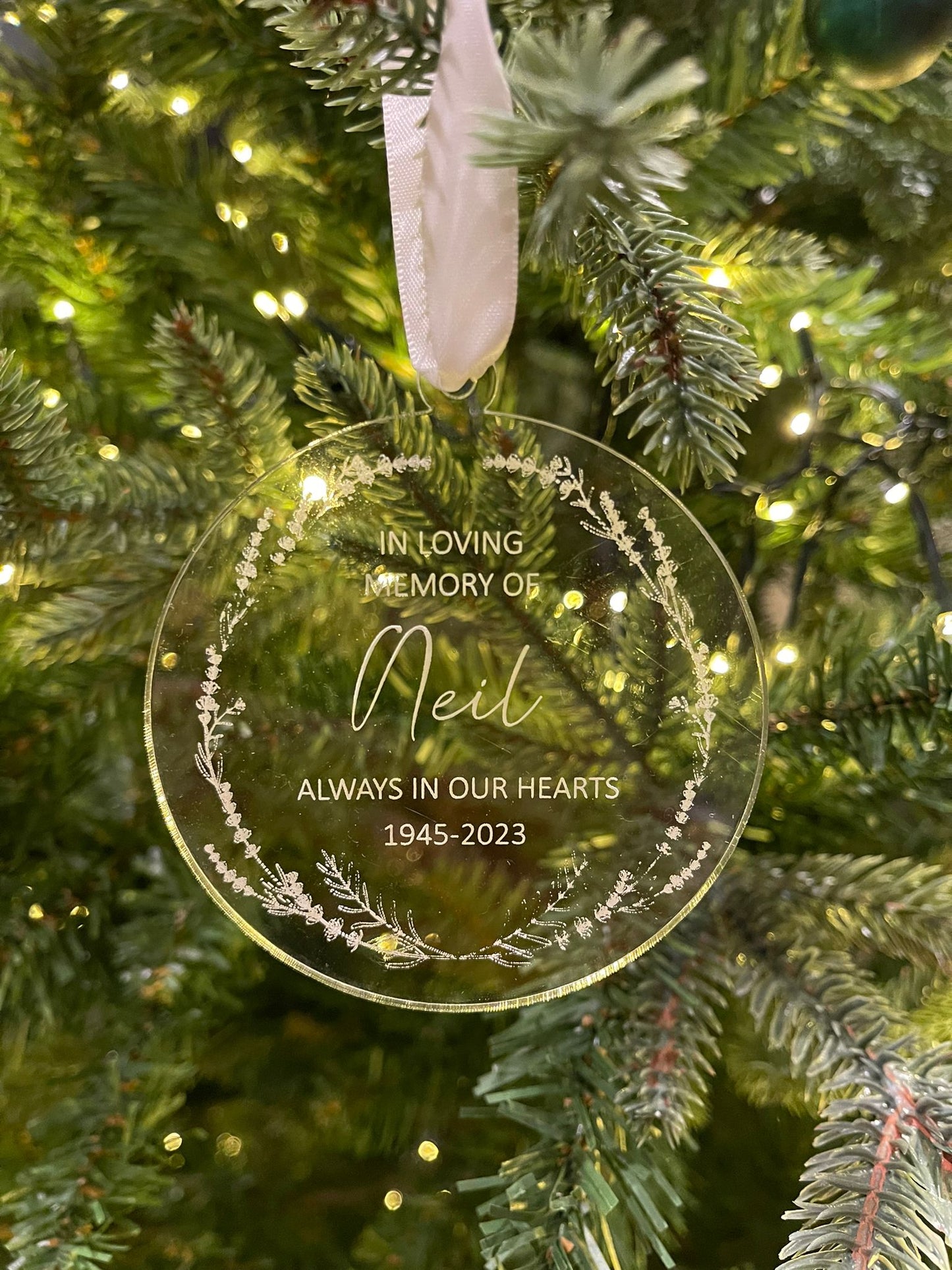 In Memory Of… bauble