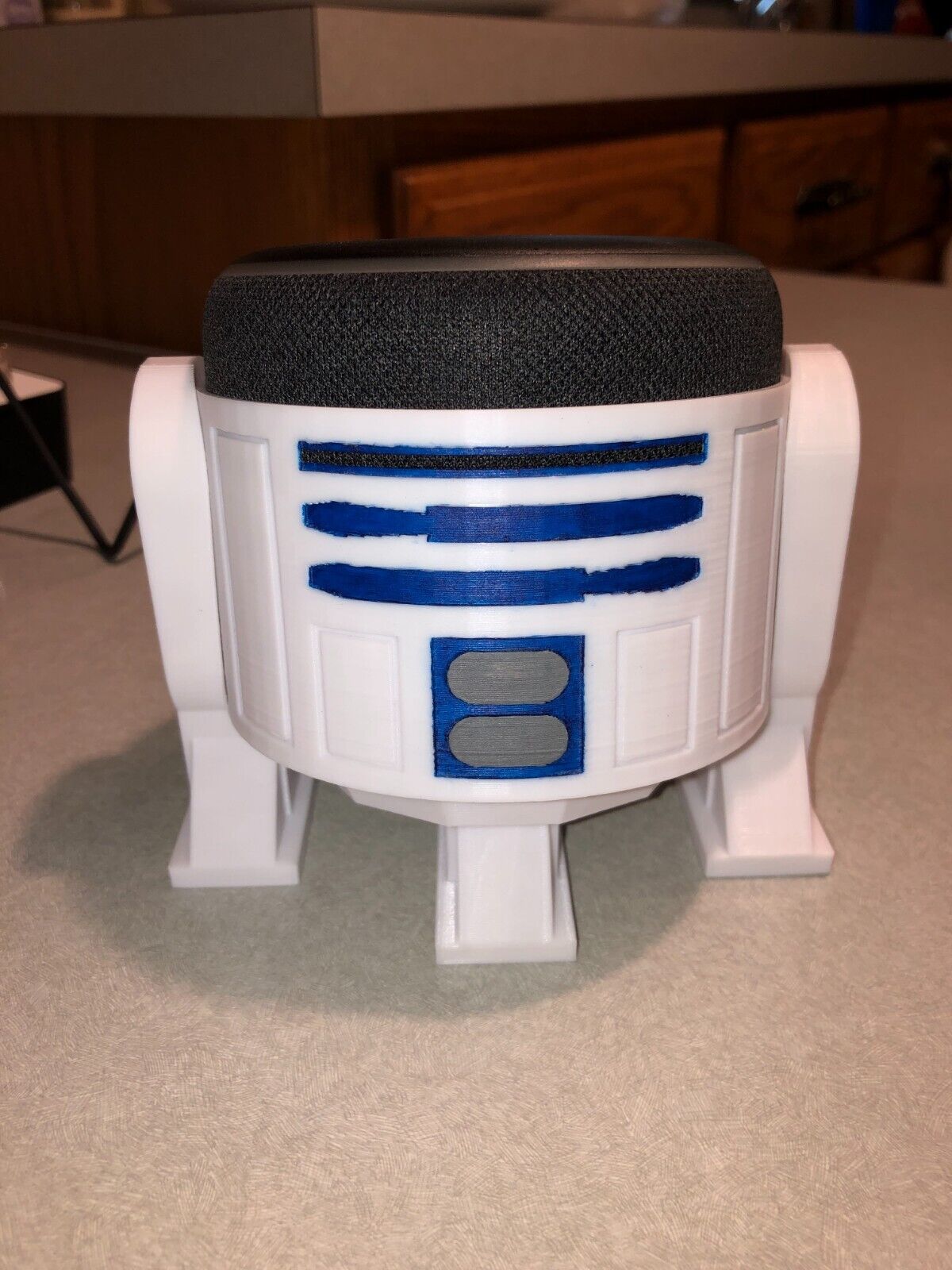 R2-D2 Inspired Echo Dot Stand 4 (Gen 4 & 5) Amazon Alexa 3D Printed