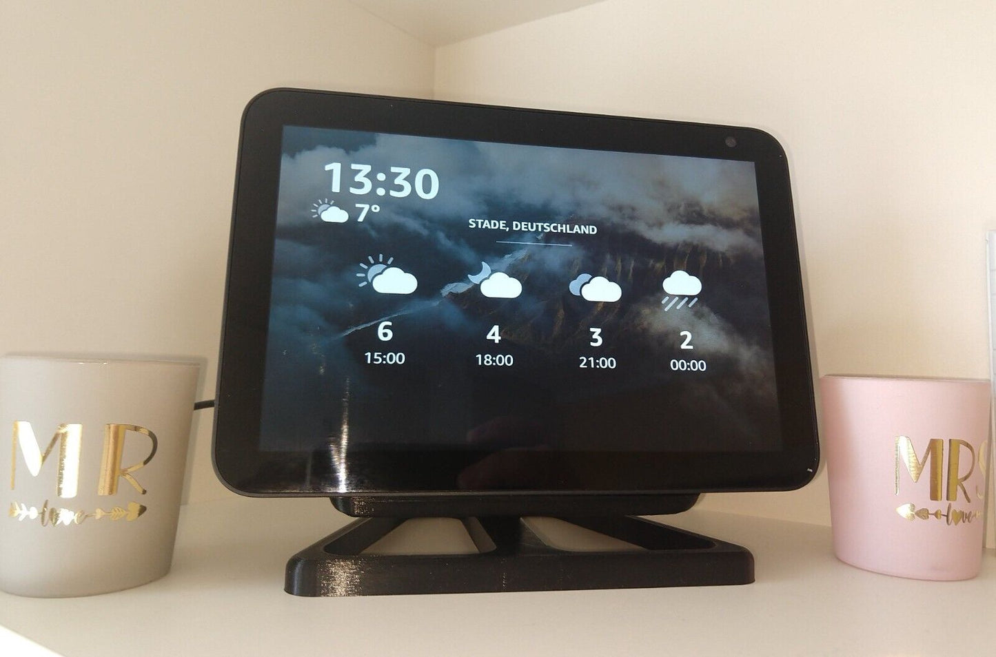 Echo Show 8 Adjustable Tilt Stand suitable for 3rd Generation Various Colours