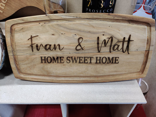 Custom Engraved Chopping Board